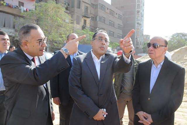 المهندس مصطفى مدبولى وزير الإسكان يتابع المشروع