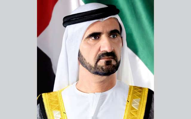 نائب رئيس الإمارات رئيس مجلس الوزراء حاكم دبي الشيخ محمد بن راشد آل مكتوم