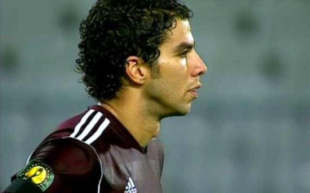 شريف إكرامي حارس مرمي الأهلي ومنتخب مصر لكرة القدم