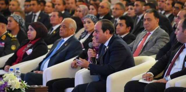 السيسى فى مؤتمر الشباب