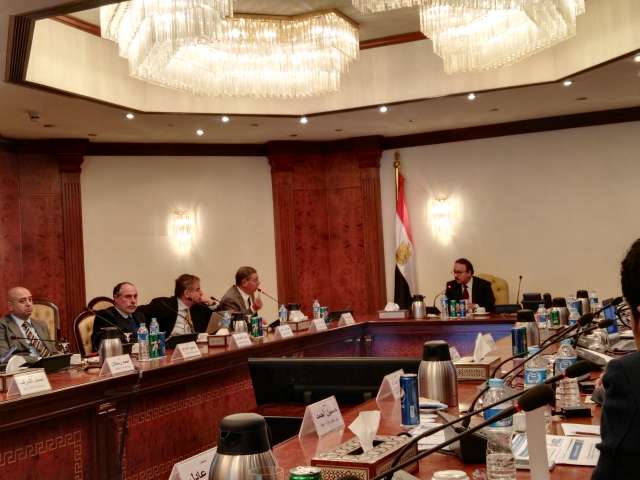 لقاء القاضى مع الشعبة العامة للاقتصاد الرقمى