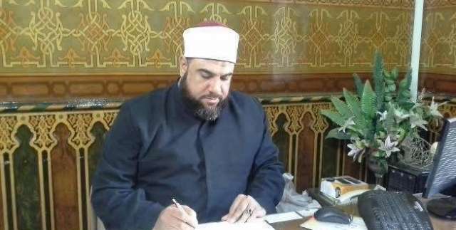 الشيخ محمد العجمى وكيل وزارة الأوقاف بالأسكندرية