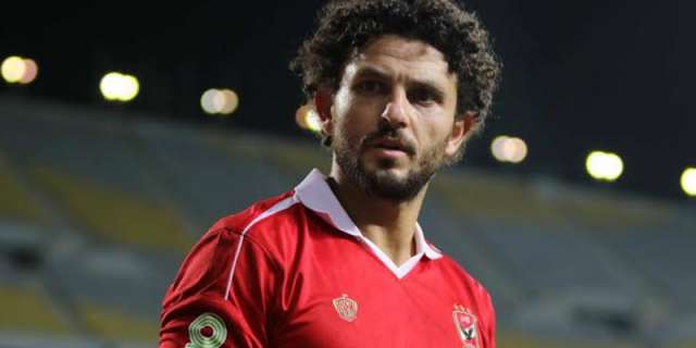  لاعب النادي الأهلي حسام غالي