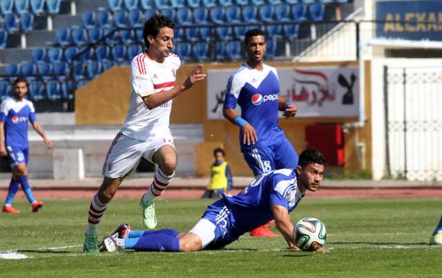 مباراة الزمالك وسموحة