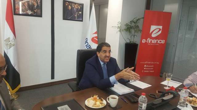 المهندس ابراهيم سرحان رئيس مجلس إدارة شركة تكنولوجيا تشغيل المنشأت المالية