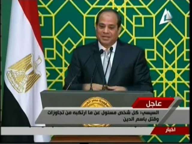 الرئيس عبد الفتاح السيسى رئيس الجمهورية