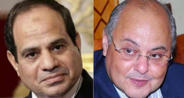 الرئيس عبد الفتاح السيسى رئيس الجمهورية وموسى مصطفى موسى