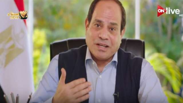 الرئيس عبد الفتاح السيسى رئيس الجمهورية