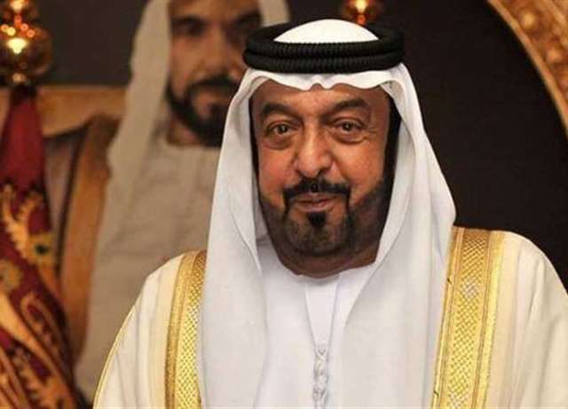 الشيخ خليفة بن زايد أل نهيان رئيس الامارات