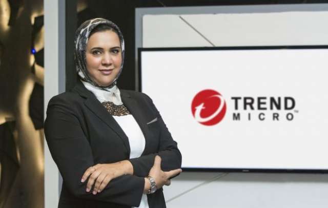 نورا حسن المدير التنفيذى لشركة تريند مايكرو فى مصر 
