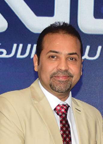 إيهاب سعيد رئيس الشعبة العامة للإتصالات