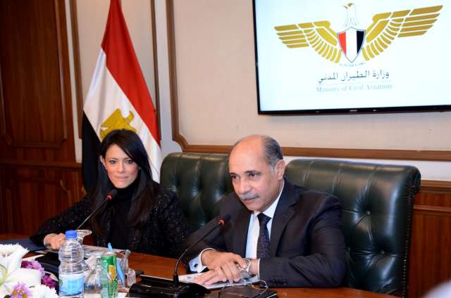 وزيري الطيران والسياحة