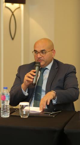 المهندس خالد حجازي الرئيس التنفيذي للقطاع المؤسسى بشركة اتصالات مصر