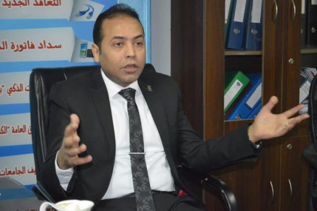 المهندس إيهاب سعيد رئيس شعبة الإتصالات بالغرفة التجارية