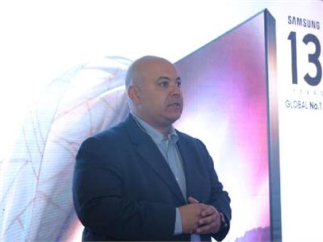 قاسم حسن رئيس قطاع التلفزيونات بشركة سامسونج الكترونيكس مصر