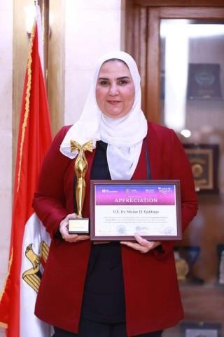 السيدة نيفين القباج وزيرة التضامن الاجتماعي