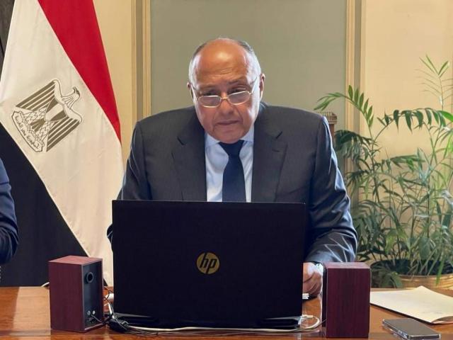 سامح شكري وزير الخارجية