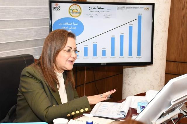 الدكتورة هالة السعيد وزيرة التخطيط والتنمية الاقتصادية