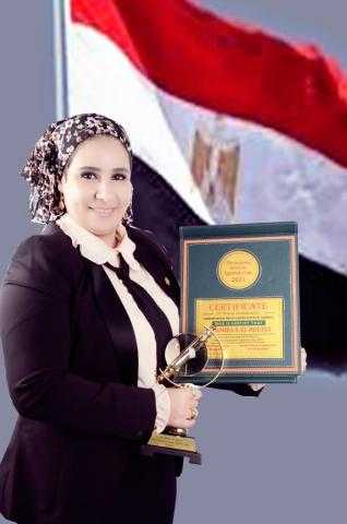 أميرة الحوفي تحصد جائزة المرأة المصرية المبدعة لعام 2021 من مجلة ” Hoinser ” الأمريكية