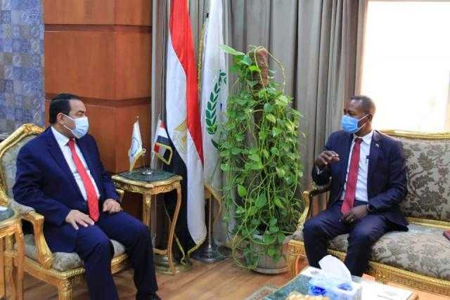 رئيس التنظيم والإدارة يستقبل وزير الخدمة العامة بدولة جنوب السودان ويستعرض تجربة الإصلاح الإداري المصرية