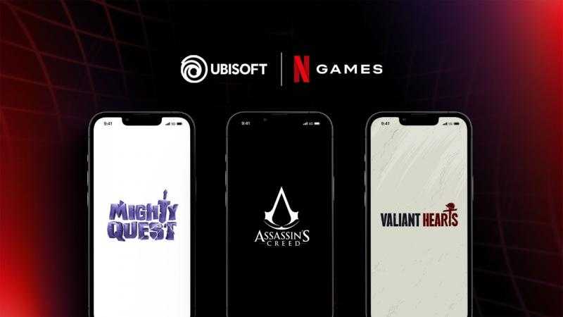 Netflix تعقد شراكة مع Ubisoft لتصميم ثلاث ألعاب حصرية للهواتف الجوّالة تقدّمها لجميع الأعضاء حول العالم بدءًا من 2023