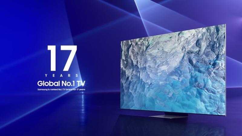 «سامسونج» تتصدر سوق التلفزيونات العالمي للعام الـ17 على التوالي