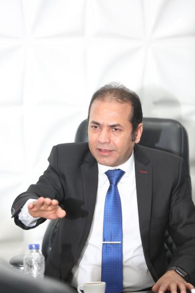 إيهاب سعيد رئيس الشعبة العامة للاتصالات والمدفوعات الإلكترونية والخدمات المالية بالاتحاد العام للغرف التجارية