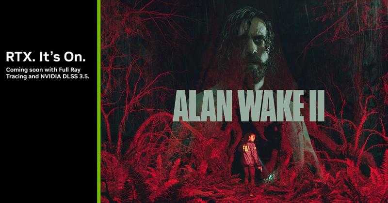 لعشاق الالعاب الالكترونية: إطلاق لعبة” Alan Wake 2 ” بتقنيات الذكاء الاصطناعي والتعلم العميق  ” NVIDIA DLSS 3.5 ” يوم  27 اكتوبر