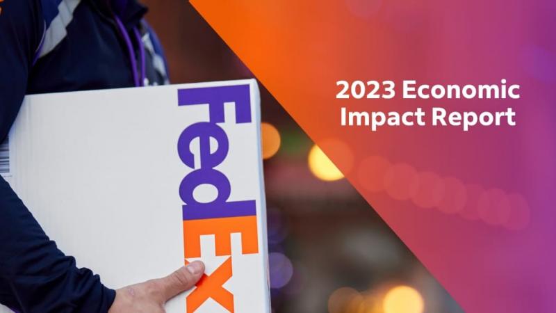 فيديكس قدمت أكثر من 80 مليار دولار أمريكي كتأثير مباشر على الاقتصاد العالمي في السنة المالية 2023