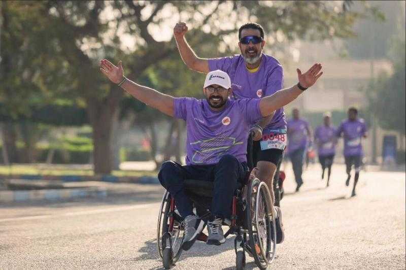 مبادرة Your Pace لـ اندرايف تدعم مجتمع ذوي الاحتياجات الخاصة في السباقات الرياضية