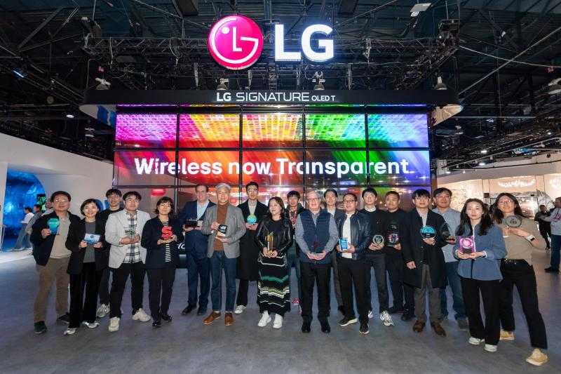 يتلقى التزام شركة LG بالابتكار  التقدير بالعديد من الجوائز في معرض CES 2024