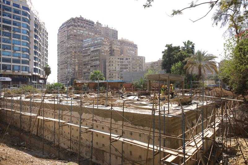 تعرف على أخر تطورات أعمال الإنشاء لحديقة الأورمان والحيوان بالجيزة