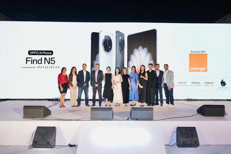 أورنچ مصر تُحدث نقلة نوعية بإطلاق OPPO Find N5 حصريًا لعملائها