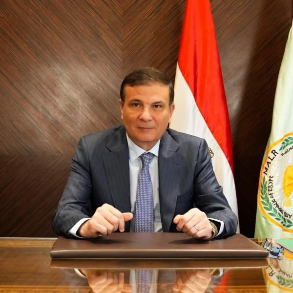 علاء فاروق وزير الزراعة واستصلاح الأؤاضى