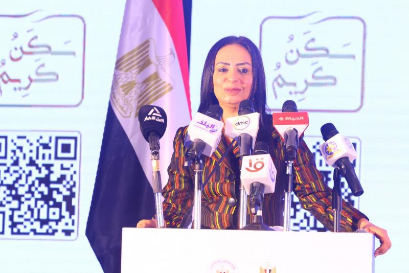 الدكتورة مايا مرسى وزيرة التضامن الإجتماعى