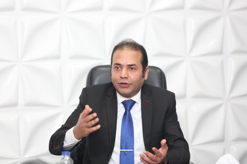 إيهاب سعيد رئيس شعبة الاتصالات والمحمول بالاتحاد العام للغرف التجارية