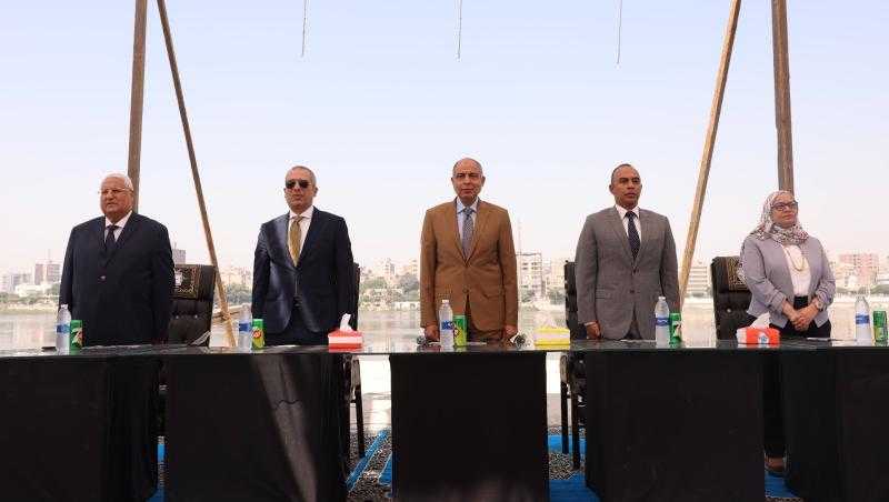 البنك الزراعي المصرى يمول المنتفعين بأراضي أملاك الدولة بمحافظة المنيا