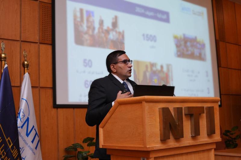 الدكتور/ أحمد خطاب مدير المعهد القومي للاتصالات NTI