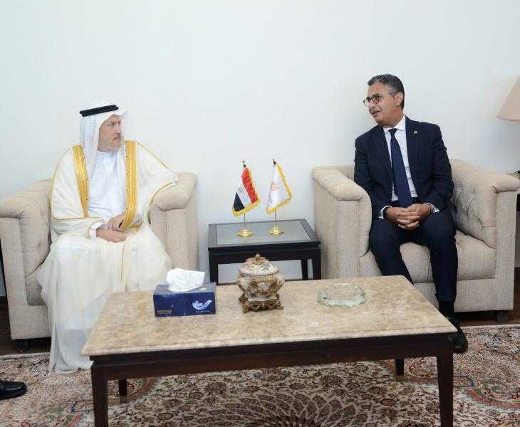 وزير التموين والتجارة الداخلية يلتقي الرئيس التنفيذي للمؤسسة الدولية الإسلامية لتمويل التجارة لبحث سبل تعزيز التعاون المشترك