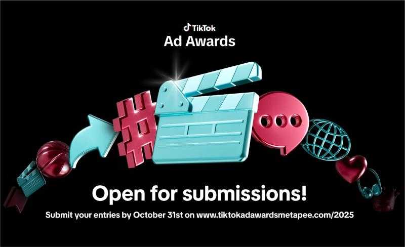 جوائز تيك توك Ad Awards 2025 تحتفي بأكثر الحملات الإعلانية إبداعاً للعام في الشرق الأوسط وتركيا وجنوب أفريقيا وباكستان