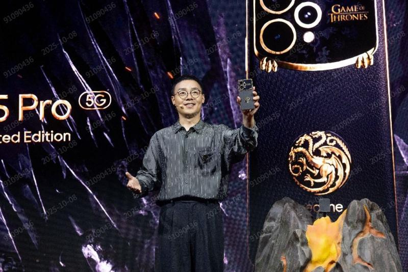 عندما يلتقي الابتكار بالخيال ريلمي وGame of Thrones  يطلقان إصدار محدود من  realme 15 Pro