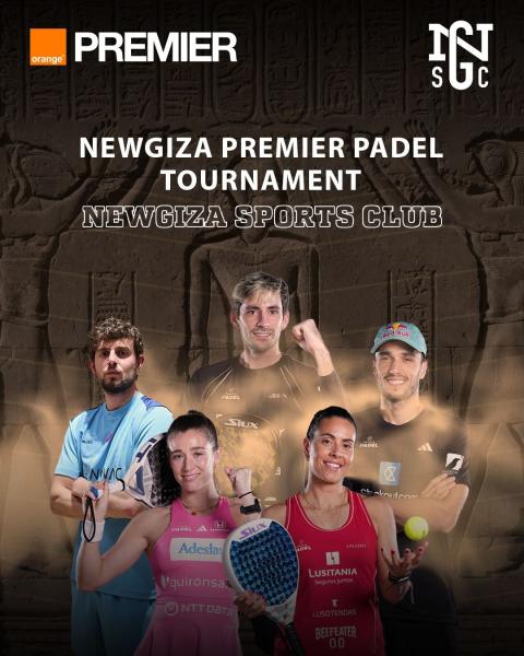 ” اورنچ مصر  ” راعيا رسميا لبطولة البادل العالمية NEWGIZA Premier Padel 2025