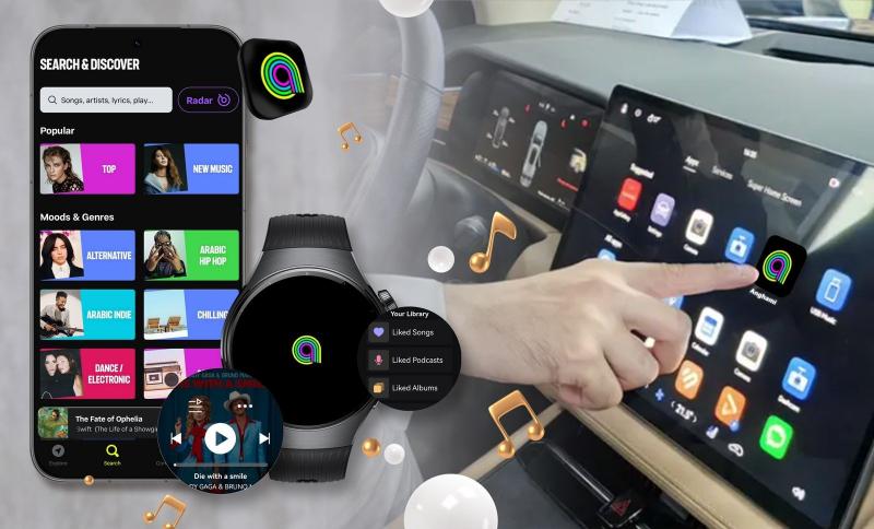 ” أنغامي ”  و” هواوي ” تحتفيان بخمس سنوات من الشراكة في ترسيخ منظومة ترفيهية متصلة