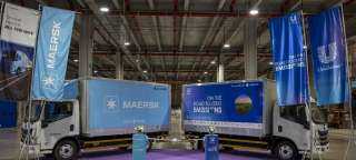 نحو عمليات لوجستية أكثر إستدامة: ميرسك ويونيليفر  تطلقان أول شاحنة كهربائية في المملكة