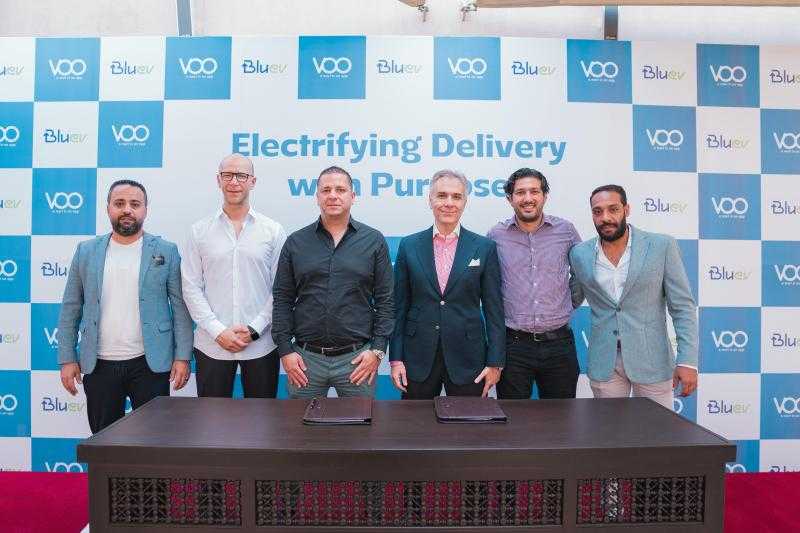 VOO App بالشراكة مع Blu EV تطلق لأول مرة في مصر منظومة موتوسيكلات دليڤري كهربائية صديقة للبيئة
