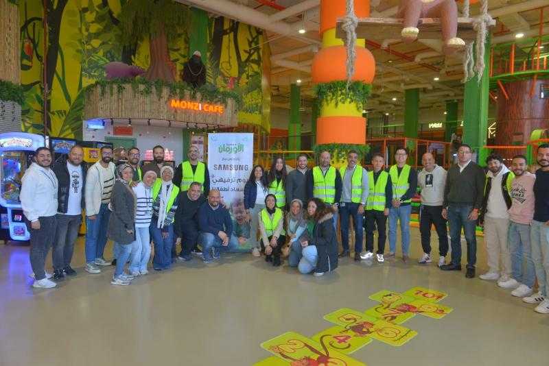 ” سامسونج إلكترونيكس مصر ”  تقيم فعالياتها السنوية للاحتفاء بالأطفال الأيتام بمشاركة موظفي الشركة