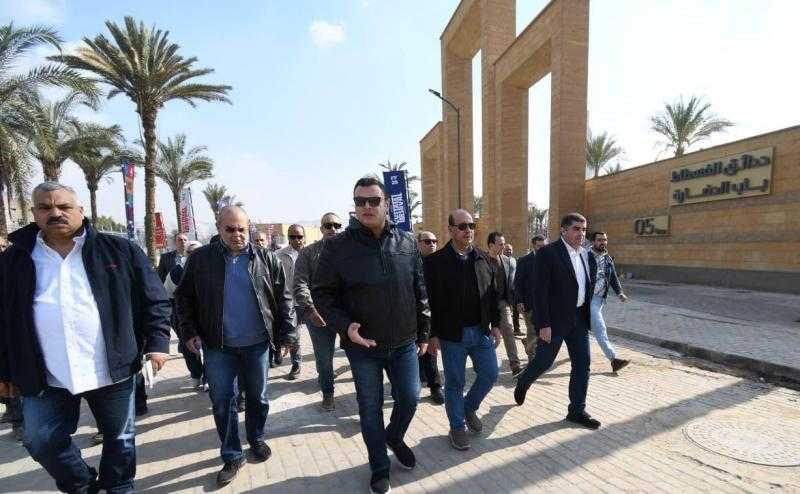 وزير الإسكان يتفقد مشروع ”حدائق تلال الفسطاط” بمحافظة القاهرة