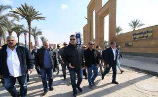 وزير الإسكان يتفقد مشروع ”حدائق تلال الفسطاط” بمحافظة القاهرة