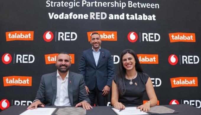 شراكة استراتيجية بين طلبات مصر وڤودافون مصر لإتاحة البرنامج الحصري talabat pro ضمن باقات RED
