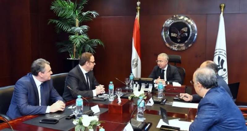 استقبل المهندس محمد الجوسقي، الرئيس التنفيذي للهيئة العامة للاستثمار والمناطق الحرة، وفد شركة دراسكيم للكيماويات المتخصصة